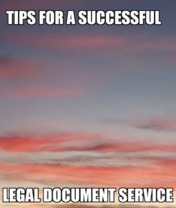 Tips for Successful Process Service